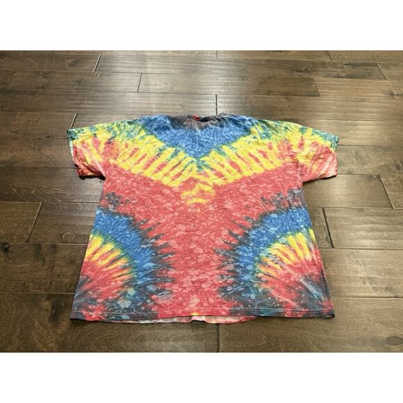 Vintage Delta Mens San Francisco Peace Sign Tie Dye Short Sleeve T-Shirt XL USA - Picture 3 of 7